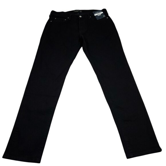 Abercrombie A&F Signature Stretch Athletic Skinny Jeans Men's Size 33 x 32 Black - Picture 1 of 8